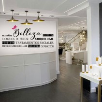 Vinilos para decorar salones de belleza