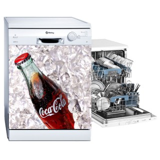 Vinilos electrodomésticos lavavajillas coca cola hielos