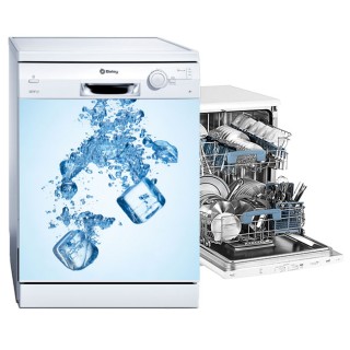 Vinilos electrodomésticos lavavajillas de splash cubos de hielo