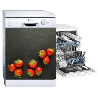 Vinilos para electrodomésticos lavavajillas fresas Vinilos para electrodomésticos lavavajillas fresas