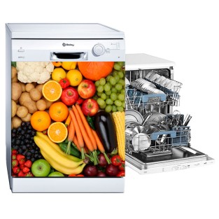 Vinilos para electrodoméstico lavavajillas frutas y hortalizas Vinilos para electrodoméstico lavavajillas frutas y hortalizas