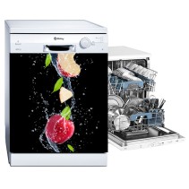Vinilos para electrodoméstico lavavajillas manzana splash