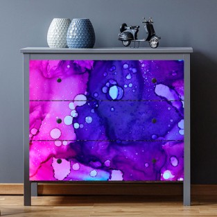 Vinilos diseño colores abstracto para muebles o armarios