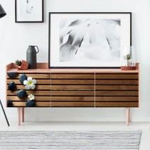 Vinilos piedras y flores zen para muebles o cajoneras