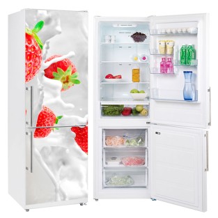 Vinilos para electrodomésticos neveras fresas splash