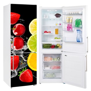 Vinilos para electrodomésticos neveras frutas splash