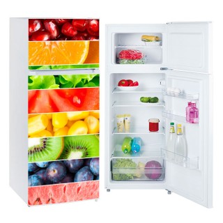 Vinilos electrodomésticos neveras y frigoríficos franjas frutas