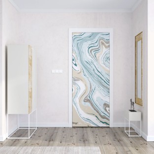 Vinilos decorativos texturas marmol para puertas