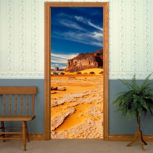 Vinilos decorativos puertas desierto sahara