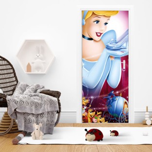 Vinilos para puertas película la cenicienta disney Vinilos para puertas película la cenicienta disney