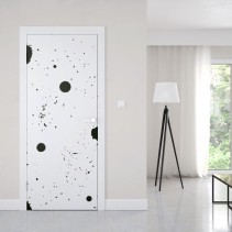 Vinilos decorativos puertas pintura splash
