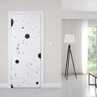 Vinilos decorativos puertas pintura splash Vinilos decorativos puertas pintura splash