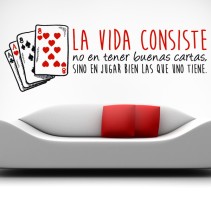 Vinilos pared frases motivadoras de la vida