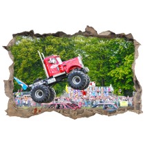 Vinilos 3d big pete monster truck