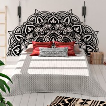 Vinilos paredes mitad de mandala para decorar