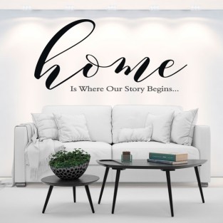 Vinilos paredes y objetos frases en inglés de casa
