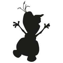 Vinilos infantiles pizarra disney olaf película frozen