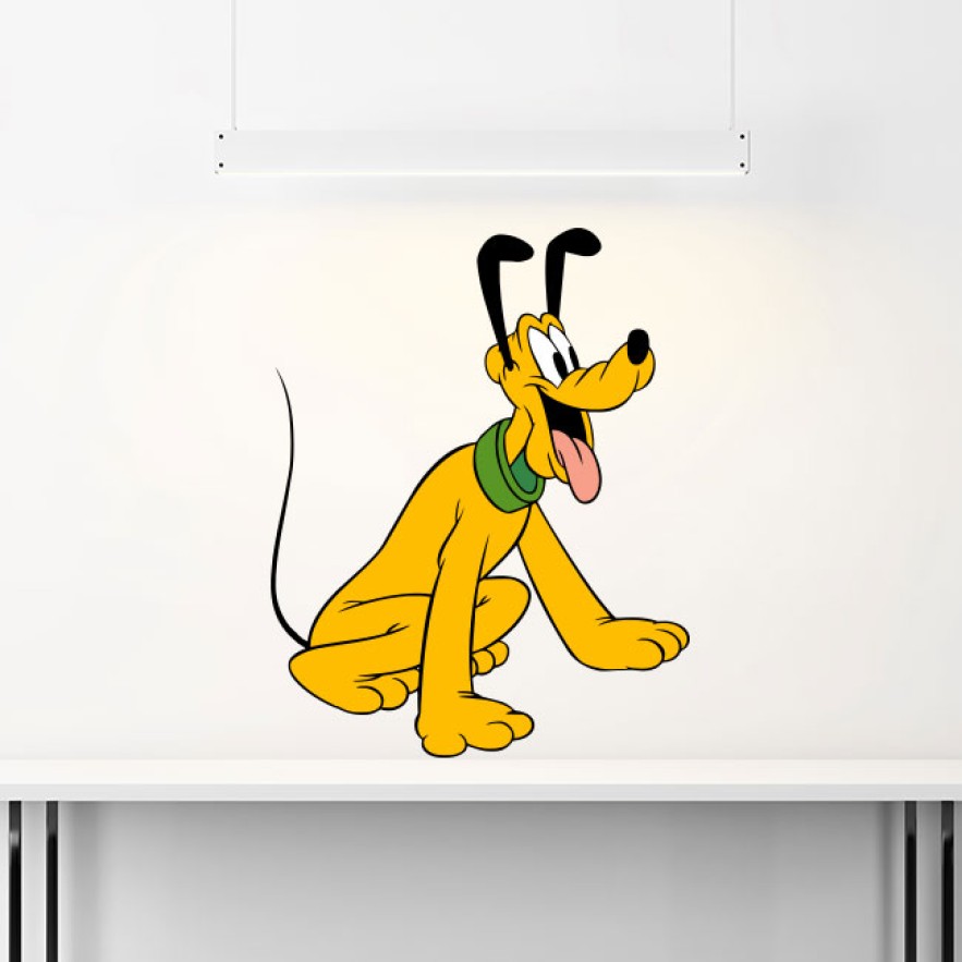 Vinilos y pegatinas pluto disney