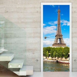 Vinilos decorativos para puertas torre eiffel paris Vinilos decorativos para puertas torre eiffel paris