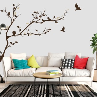 Vinilos rama de árbol y pájaros para decorar