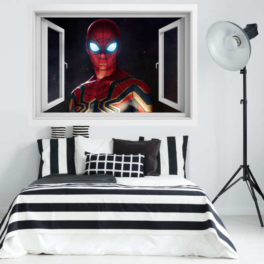 Ventana 3d spiderman lejos de casa