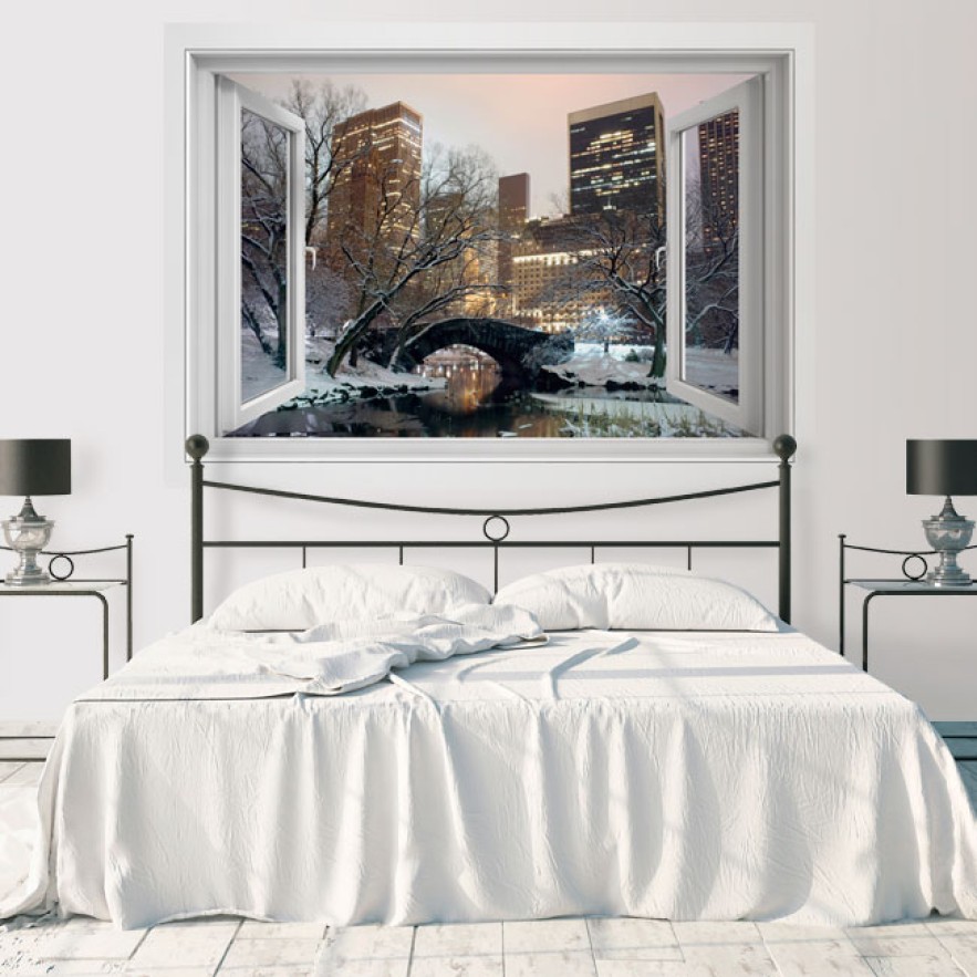 Ventana 3d central park nueva york