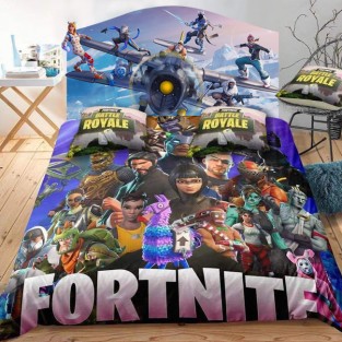 Vinilos decorativos videojuegos fortnite cabecero de camas