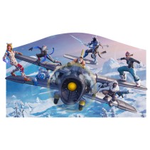 Vinilos decorativos videojuegos fortnite cabecero de camas