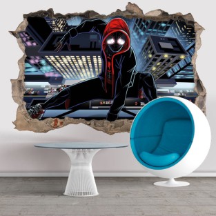 Vinilos y pegatinas 3d spider man un nuevo universo Vinilos y pegatinas 3d spider man un nuevo universo