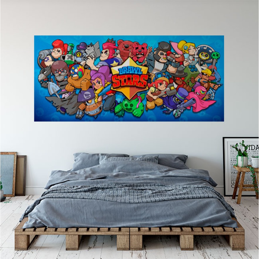 Vinilos y pegatinas brawl stars personajes