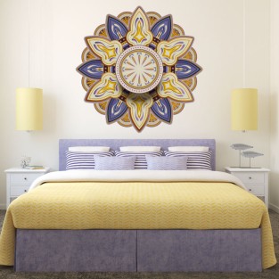 Vinilos y pegatinas para cabecero de cama de mandalas