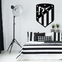 Vinilos y pegatinas de fútbol escudo atlético de madrid