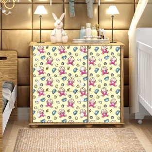 Vinilos y pegatinas muebles de bebé decorar