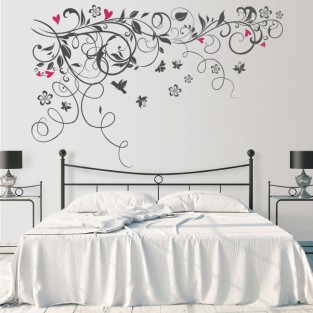 Vinilos y pegatinas flores para decorar Vinilos y pegatinas flores para decorar