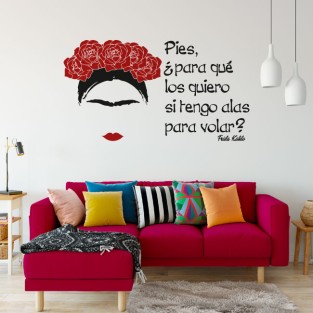 Vinilos y pegatinas frase frida kahlo Vinilos y pegatinas frase frida kahlo
