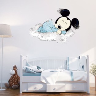 Vinilos y pegatinas infantiles mickey bebé
