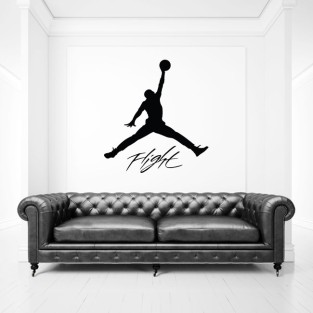 Vinilos y pegatinas jugador baloncesto michael jordan