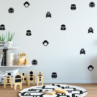 Vinilos y pegatinas kit star wars Vinilos y pegatinas kit star wars