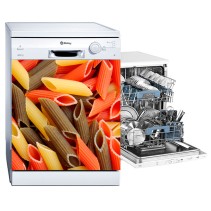 Vinilos y pegatinas electrodomésticos lavavajillas macarrones