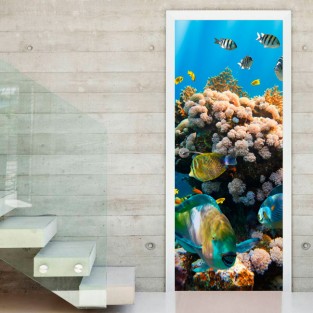 Vinilos decorativos puertas mundo marino Vinilos decorativos puertas mundo marino