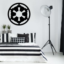 Vinilos y pegatinas star wars símbolo imperio galáctico
