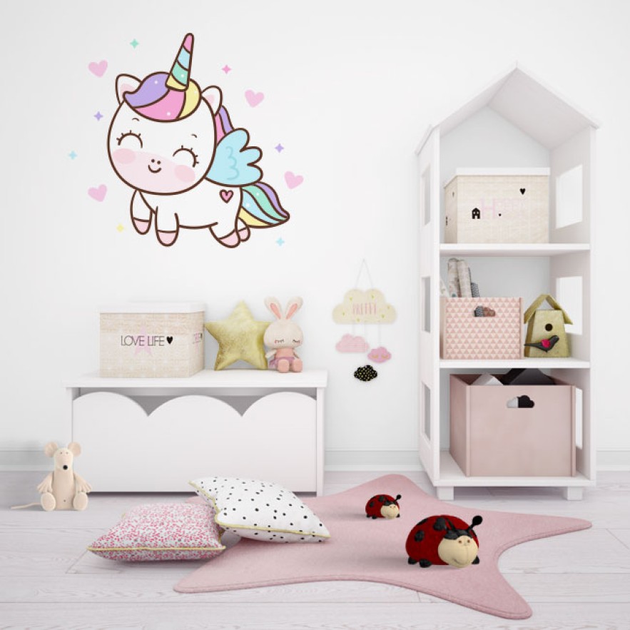 Vinilos y pegatinas unicornio