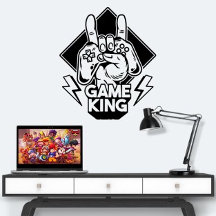 Vinilos y pegatinas videojuegos game king Vinilos y pegatinas videojuegos game king