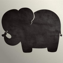Vinilo infantil pizarra elefante