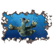 Vinilos agujero 3d ice age el gran cataclismo