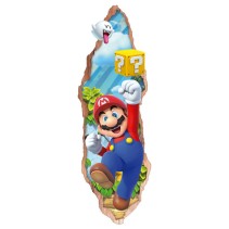 Vinilos videojuego mario bros puertas 3d