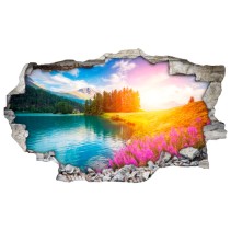 Vinilos agujero 3d lago champfèr suiza