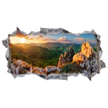 Vinilos agujero 3d rocky mountain eslovaquia