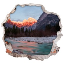 Vinilos agujero 3d naturaleza en eslovenia