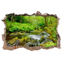 Vinilos agujero 3d gales parque nacional snowdonia